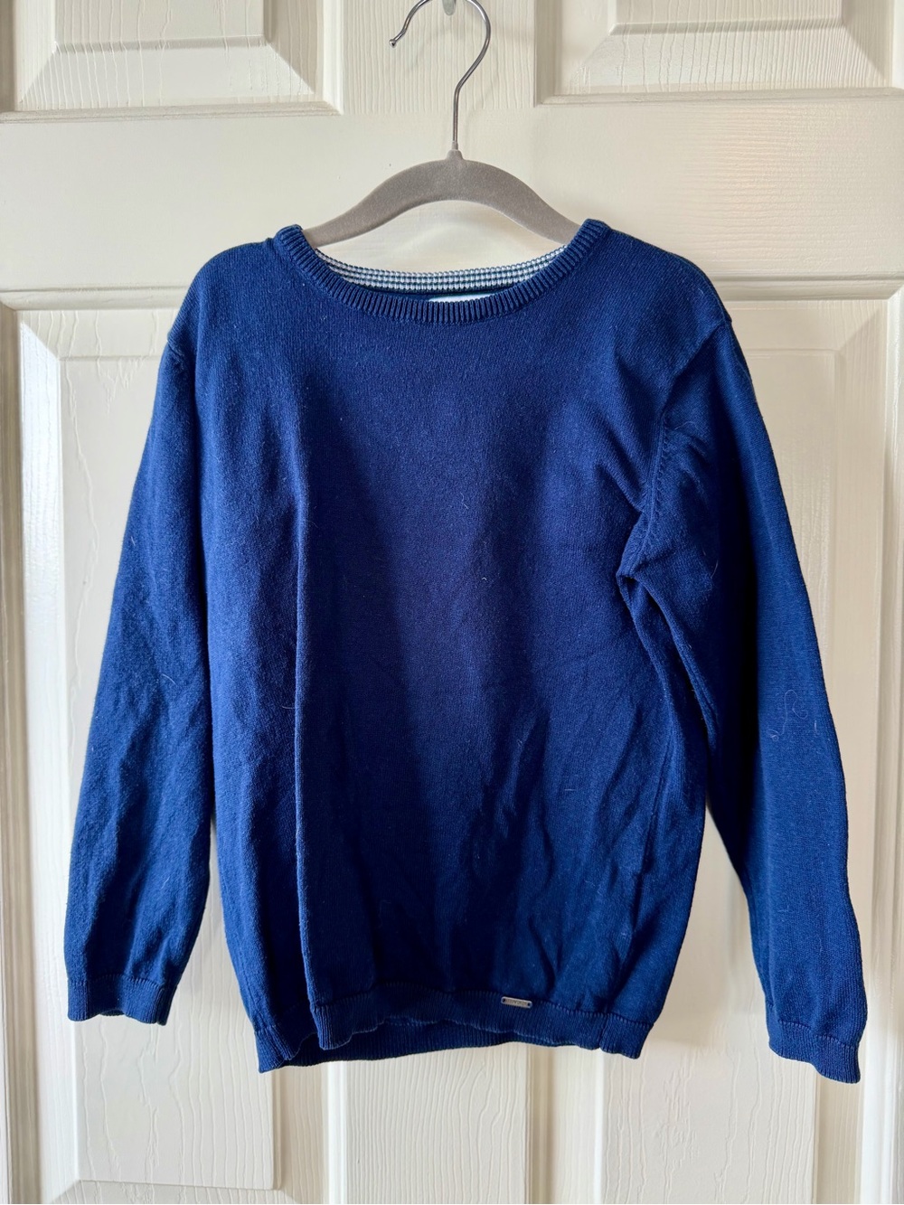 Mayoral Boys Navy Blue Crewneck Sweater Size 6